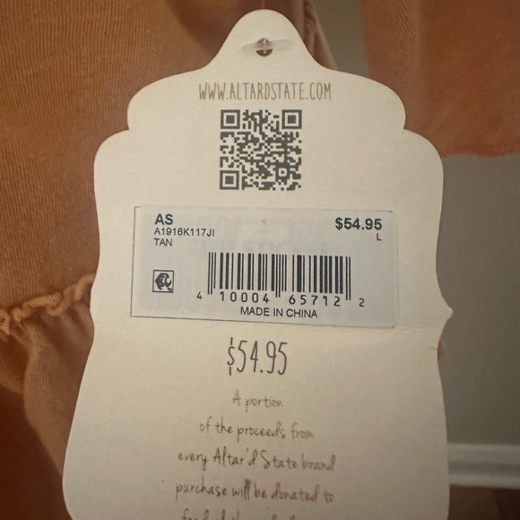 Altered State Woman’s Coral Ruffle Shirt - Picture 7 of 11